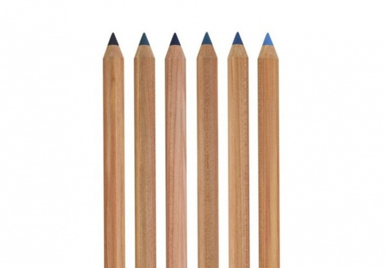 Набор пастельных карандашей Faber-Castell "Pitt" синие оттенки, 6шт