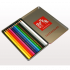 Набор цветных карандашей, "Supracolor", Акварель, 3.8мм, 12цв, металл