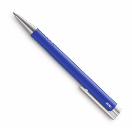 Ручка шариковая 204 "Logo" M+, Синий матовый, M16Ч
