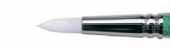 Кисть жемчужная синтетика, круглая, длинная ручка "1P1G" №9, для масла, акрила, гуаши, темперы