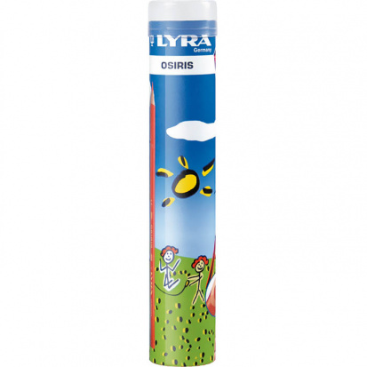 УЦЕНКА LYRA OSIRIS 12 цв цветные карандаши.в металлическом тубусе