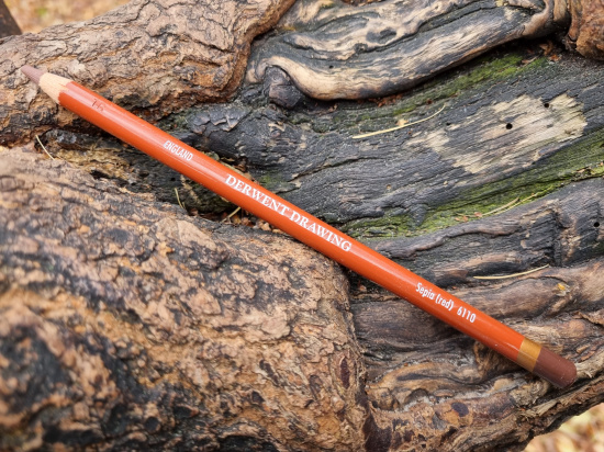 Карандаш цветной "Drawing" сепия красная 6110