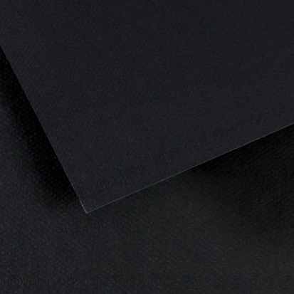Бумага для пастели "Mi-Teintes" в рулоне 160г/м2 152х1000см, 1л, черная