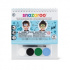 Набор красок для лица для мальчиков "Подводный мир", 4 цвета, буклет