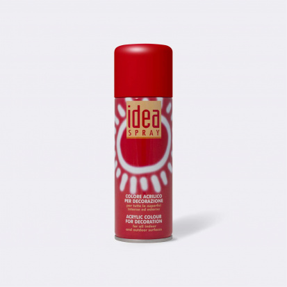 Акриловый спрей для декорирования "Idea Spray" кармин 200 ml