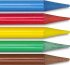 Карандаши цветные художественные "Progresso", 12 цветов, 7,1мм, в лаке, без дерева, заточенные