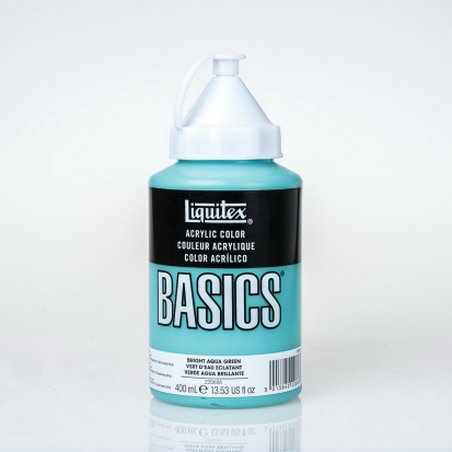 Краска акриловая "Basics", банка 400мл, №660 лазурный 