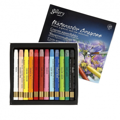 Набор акварельных мелков "Gallery", 12 цв.