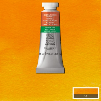 Акварель художественная "Artists'", 14 мл, Cadmium-free, цвет оранжевый