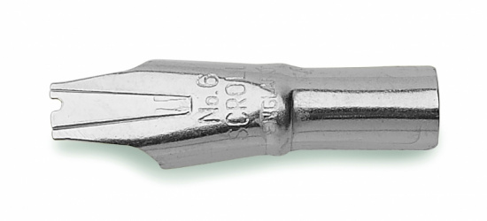 Перо "Scroll" №6, размер 3,2 мм, полированное sela Перо "Scroll" №6, размер 3,2 мм, полированное sela