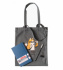 Комплект "Blue-Grey": сумка-шоппер, скетчбук, карандаш, ластик и зажим