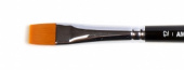 Кисть для акрила"Amsterdam 342S" синтетика мягкая плоская укороченная, ручка короткая №12