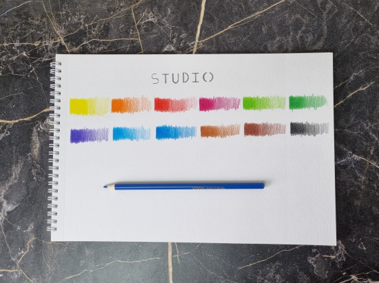 Набор цветных карандашей "Studio", 12цв