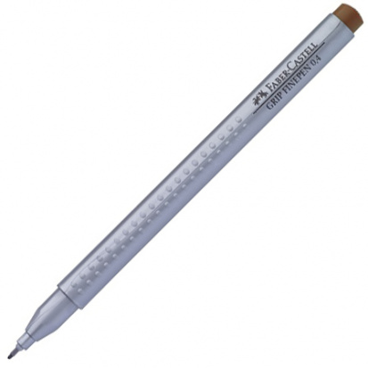Ручка капиллярная Grip, жжёная умбра 0.4мм sela25