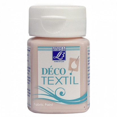 Краска по ткани "Deco textil" 50 мл 317 Нежный розовый