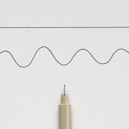 Ручка капиллярная "Pigma Micron" чёрная 0.1