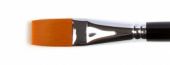 Кисть для акрила "Amsterdam 342" синтетика мягкая плоская, ручка короткая №20