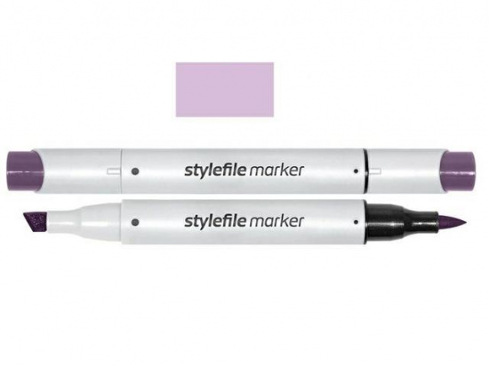 Маркер "Stylefile Brush" двухсторонний цв.426 Фиолетовый пастельный sela39 YTZ2
