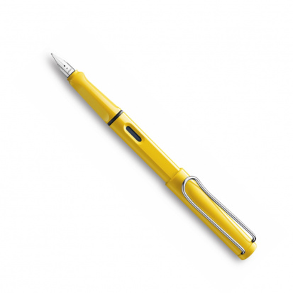 Ручка перьевая Лами 018 "Safari", Желтый, M