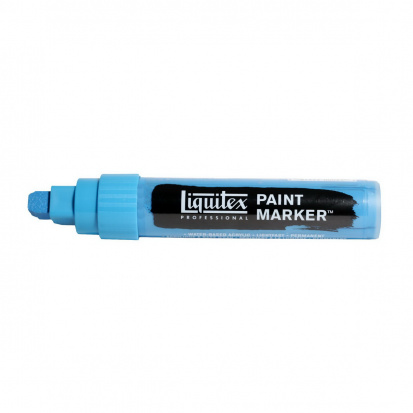 Маркер акриловый "Paint marker", Wide 15мм №570 голубой бриллиант 