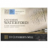 Блок для акварели "Saunders Waterford", Cold Pressed, 300г/м2, 23x31см, 20л, супер белая