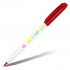 Ручка с пластиковым пером Stylo, красные чернила на водной основе, 0,4 мм