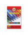 Карандаши цветные художественные "Progresso", 12 цветов, 7,1мм, в лаке, без дерева, заточенные