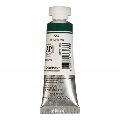 Акварельная краска "Pwc" 582 изумрудная зелень 15 мл