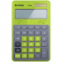 Калькулятор настольный "Hyper", 12 разр., двойное питание, 171*108*12, зеленый