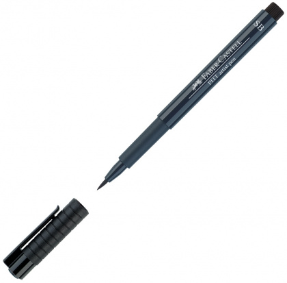 Ручка капиллярная Рitt Pen Soft brush, темный индиго