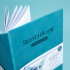 Скетчбук для маркеров, двусторонняя бумага 220г/м, 15х21 см, 40 л, бирюзовый