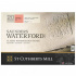 Блок для акварели "Saunders Waterford", белая, Satin \ Hot Pressed, 300г/м2, 20л, 23x31см