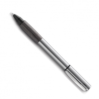 Чернильный роллер Лами 396 "Accent", Сталь/дерево, M63, черный стержень