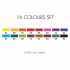 Набор капиллярных ручек "Finecolour Liner" 16 цветов sela39 YTZ2
