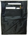 Сумка для планшета, мягкая, вертикальная, черная 40х65 с ремнем, 1 карман