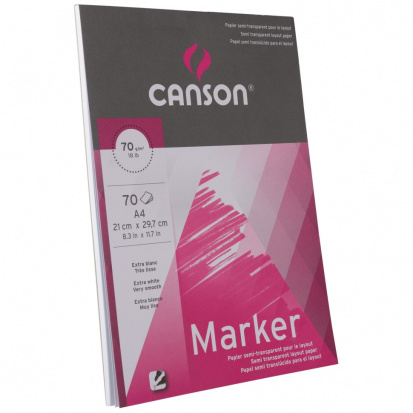 УЦЕНКА Склейка для маркеров "Marker Layout", 70г/м2, А3, 70л