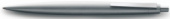 Ручка шариковая Лами 202 "2000", Матовая сталь, M16, черный стержень