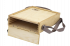 Переноска пенальная для картона формата, 15x20, фанера берёзовая с ремнём