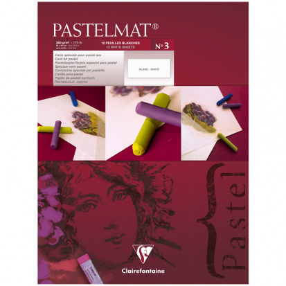 Склейка для пастели "Pastelmat", 12л. 30x40см, 360г/м2, бархат