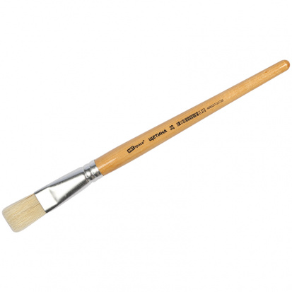 Кисть щетина, плоская №24