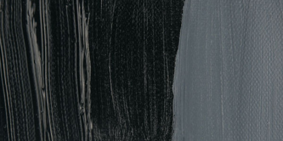 Алкидная краска Griffin, ламповый черный 37мл