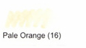 Маркер-кисть двусторонняя "Le Plume II", кисть и ручка 0,5мм, бледно оранжевый sela25
