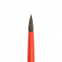 Кисть "Aqua Red round", соболь-микс круглая, обойма soft-touch, ручка короткая красная №6