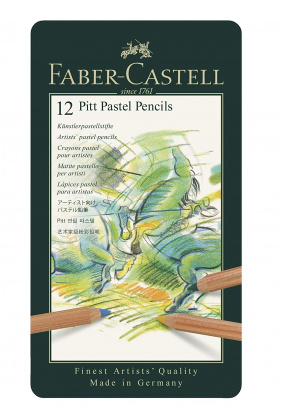 Набор пастельных карандашей "Pitt", 12 цв.
