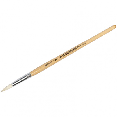 Кисть коза, круглая №06