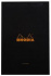 Блокнот с перфорацией «Rhodia 16» формата А5, обложка черная, 80г/м2, 80л