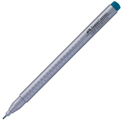 Ручка капиллярная Grip, кобальт бирюзовый 0.4мм sela25