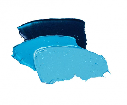 Масляная краска "Ладога", Основной цвет синий, 46мл 