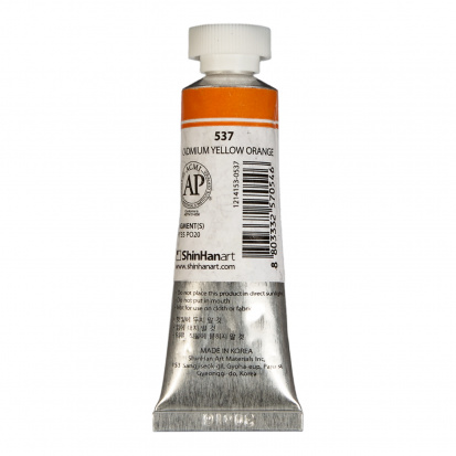 Акварельная краска "Pwc" 537 желто-оранжевый кадмий 15 мл sela Акварельная краска "Pwc" 537 желто-оранжевый кадмий 15 мл sela