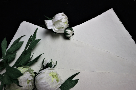 Бумага для акварели в листах "Khadi", 35*70см 320г 100% хлопок, Rough / Torchon, панорама Бумага для акварели в листах "Khadi", 35*70см 320г 100% хлопок, Rough / Torchon, панорама